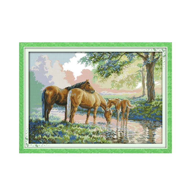 Embroidery X Stitch - Radość niedziela Cross zestaw do szycia