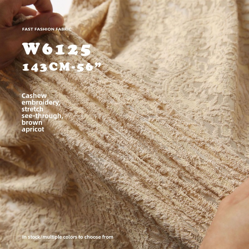 Tkanina żakardowa z elastyczny – Embroidery Veil recenzja i cena