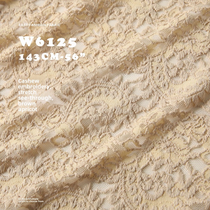 Tkanina żakardowa z elastyczny – Embroidery Veil recenzja i cena