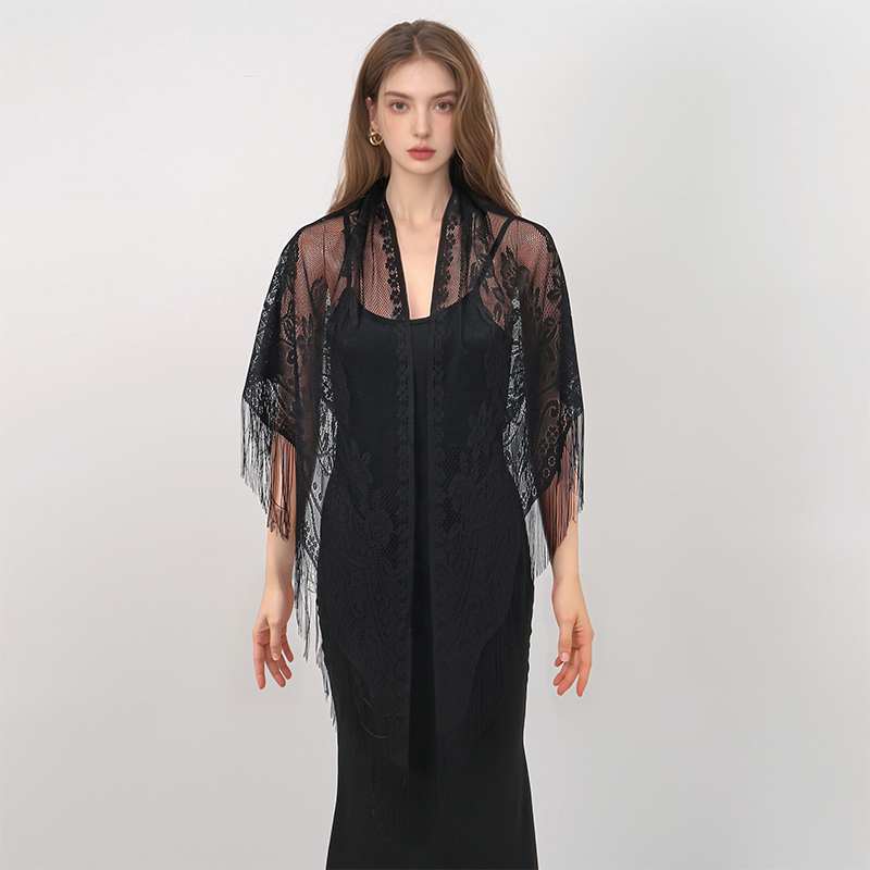 Nowa haftowana koronkowa chust – Embroidery Veil recenzja i cena