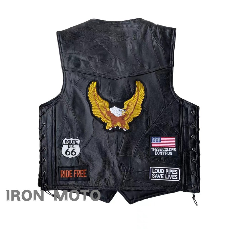 Nowe Kamizelki Motocyklowe Męs – Embroidery On Leather recenzja i cena
