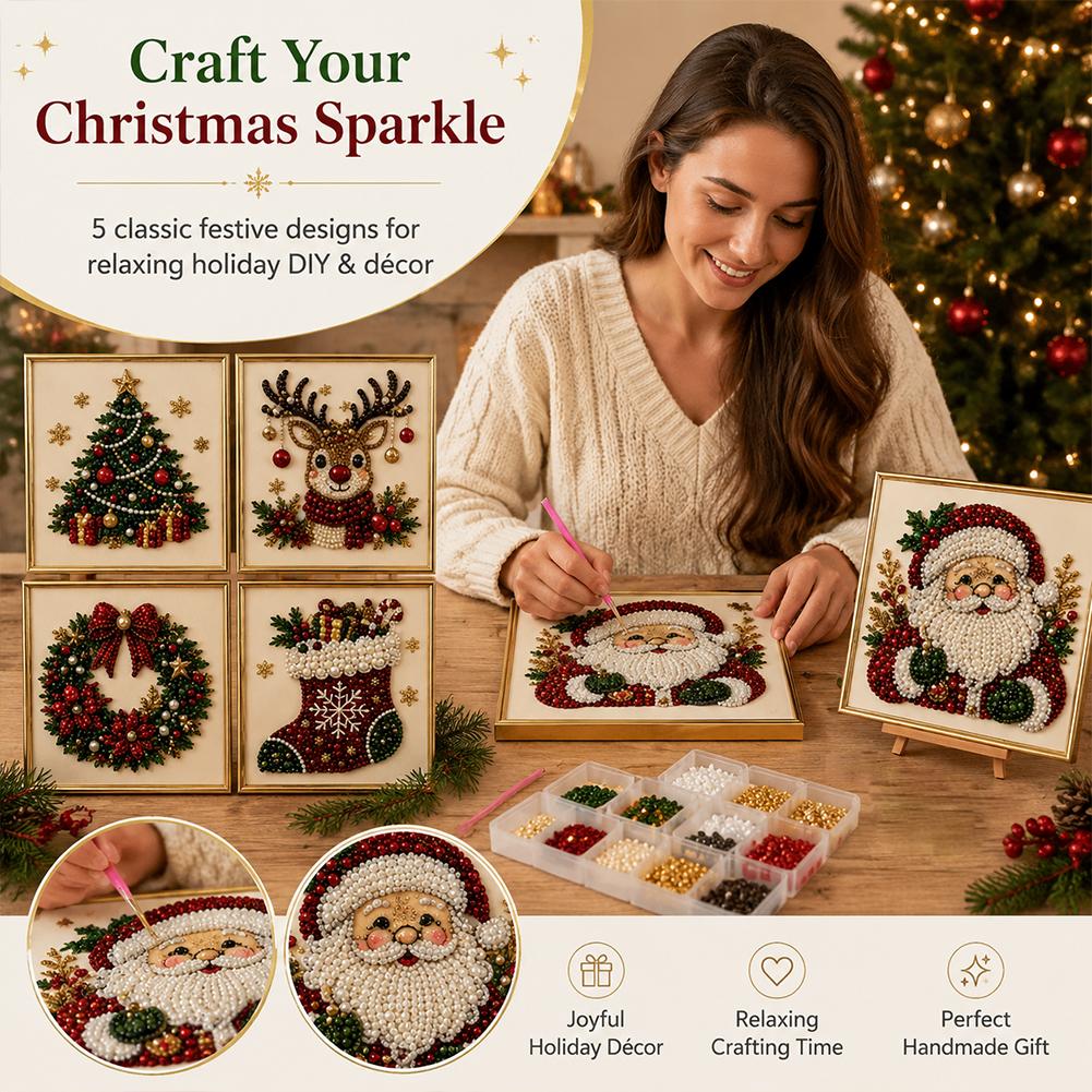 Świąteczny Zestaw DIY z Perłam – Embroidery Beads recenzja i cena