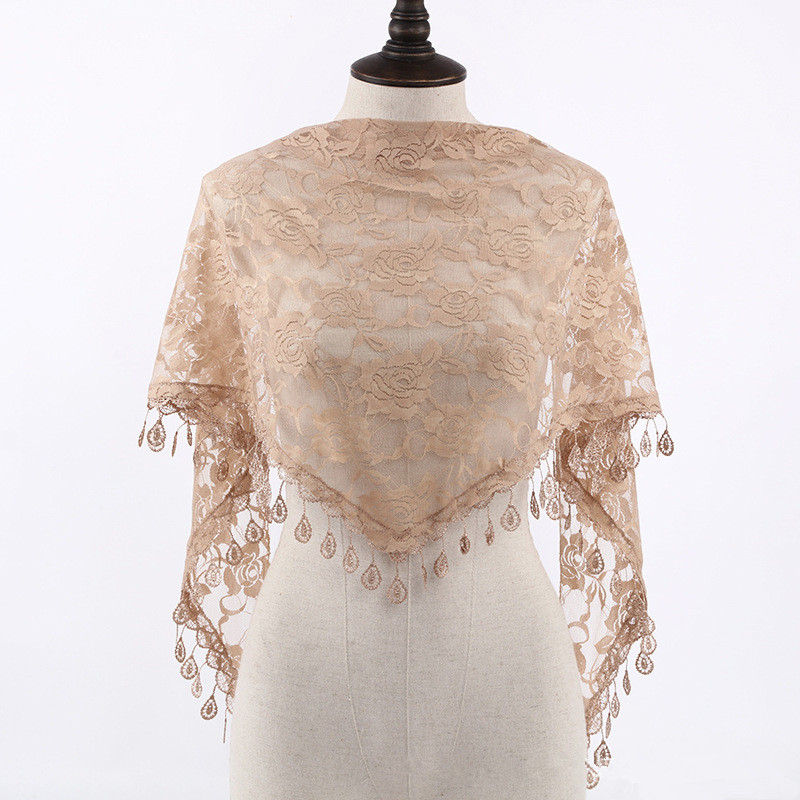 Modna Szal Kościelny Koronkowa – Embroidery Veil recenzja i cena