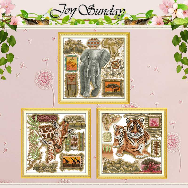 Zwierzęta afrykańskie CountedC – Embroidery X Stitch recenzja i cena
