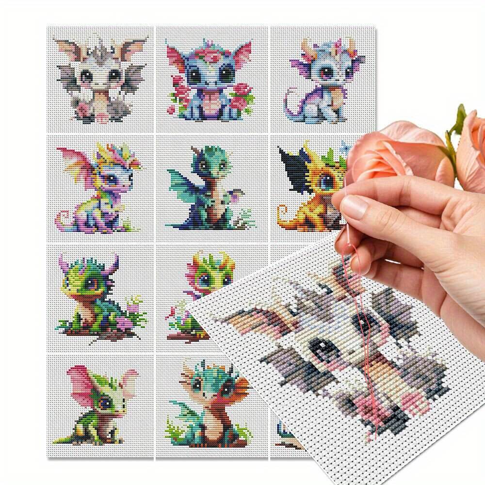 12 szt. Zestaw do haftu krzyży – Embroidery X Stitch recenzja i cena