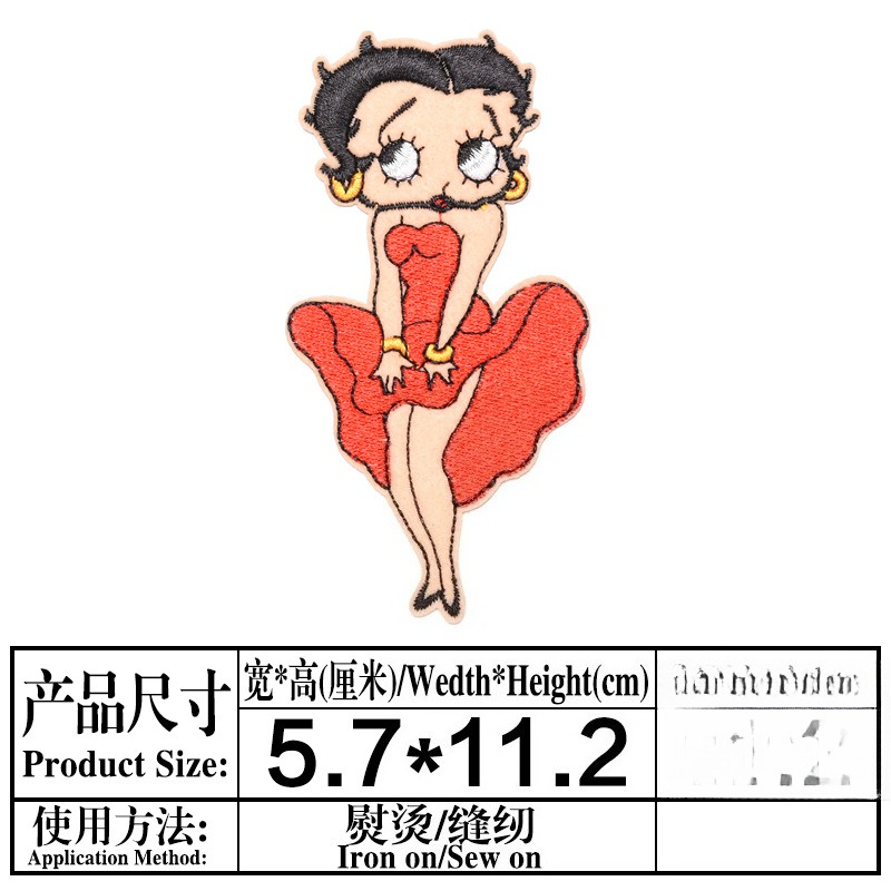 Naszywka Betty Boop, wysoki po – Embroidery Kit recenzja i cena