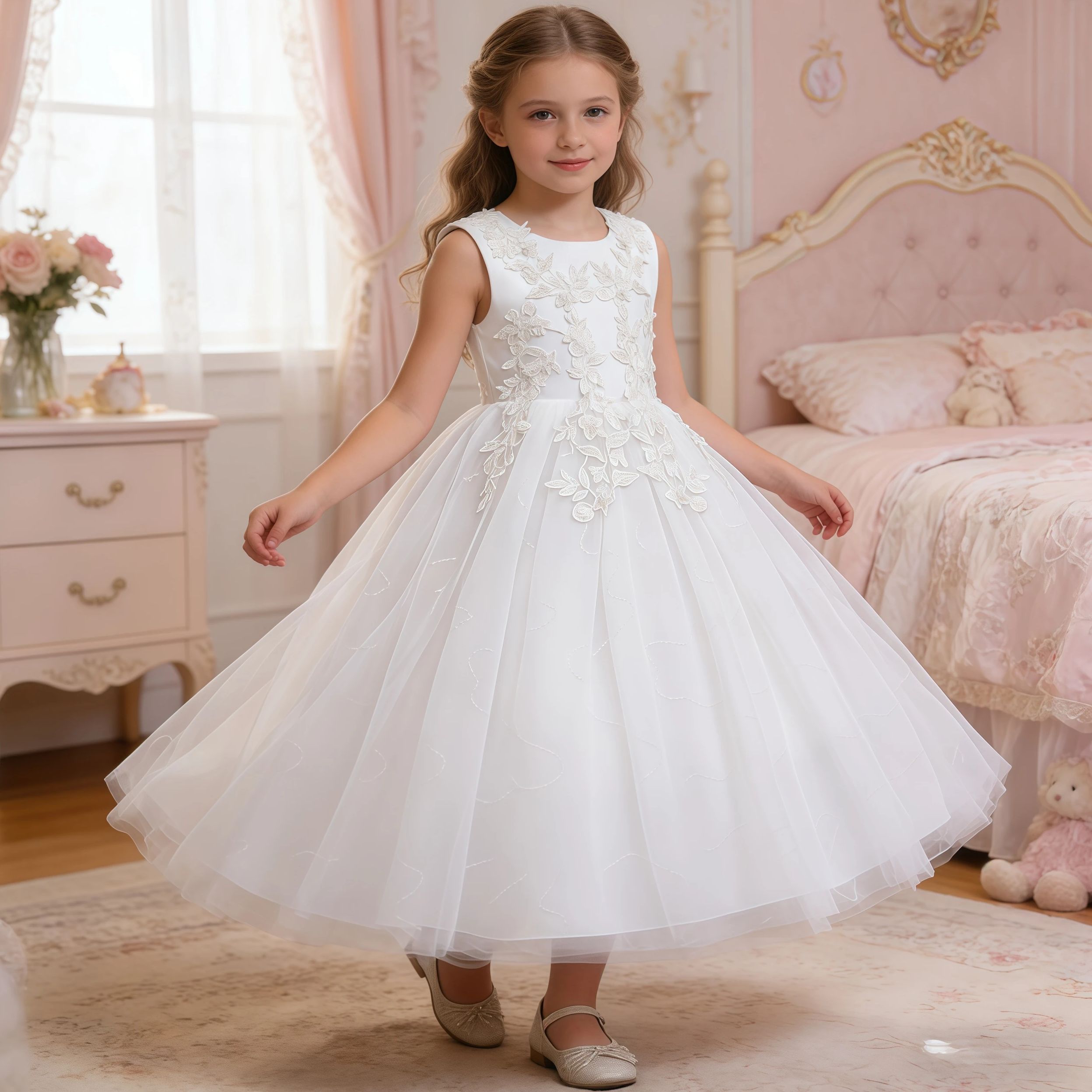 Długa biała sukienka dla nasto – Embroidery White Dress recenzja i cena