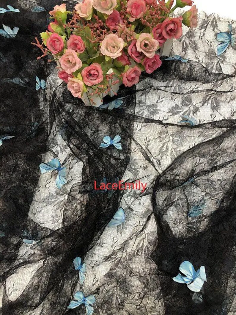 4 Kolory 3D haftowana koronka  – Embroidery Veil recenzja i cena