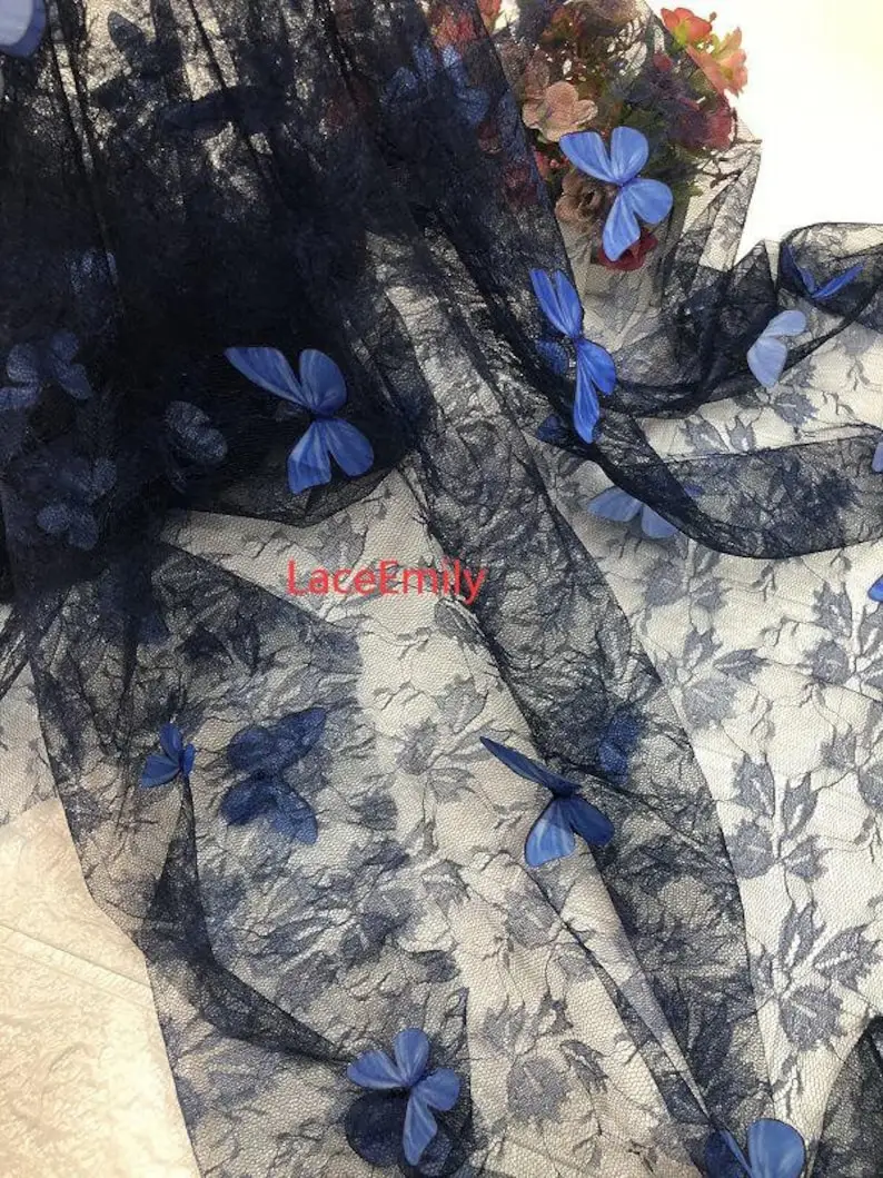 4 Kolory 3D haftowana koronka  – Embroidery Veil recenzja i cena