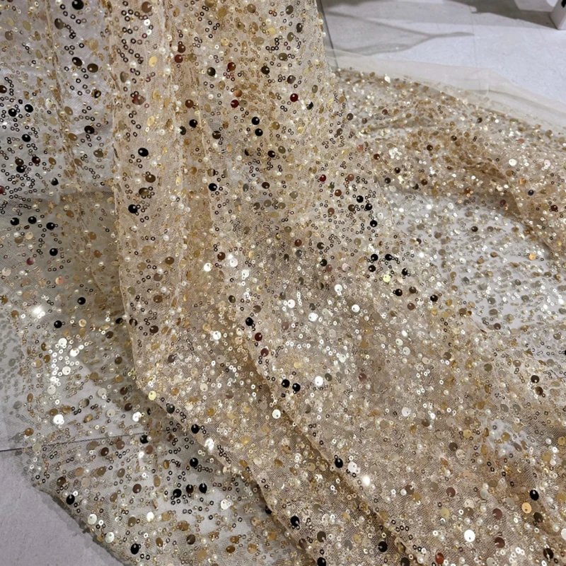 Biała kryształkowa tkanina z k – Embroidery Veil recenzja i cena