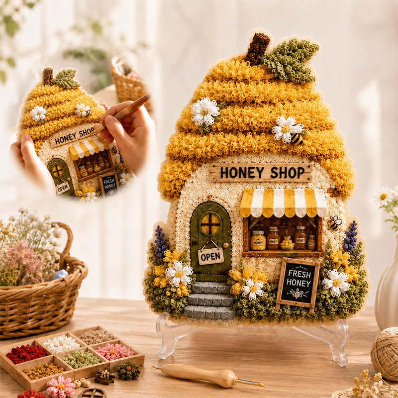 Zestaw DIY do tworzenia trójwy – Embroidery Kit recenzja i cena