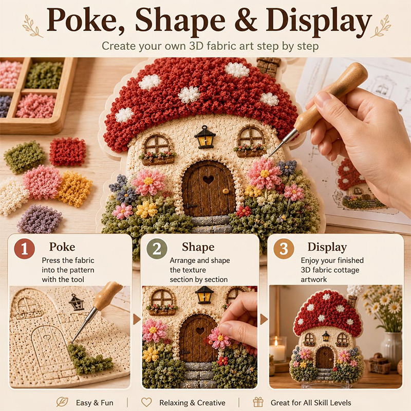Zestaw DIY do tworzenia trójwy – Embroidery Kit recenzja i cena