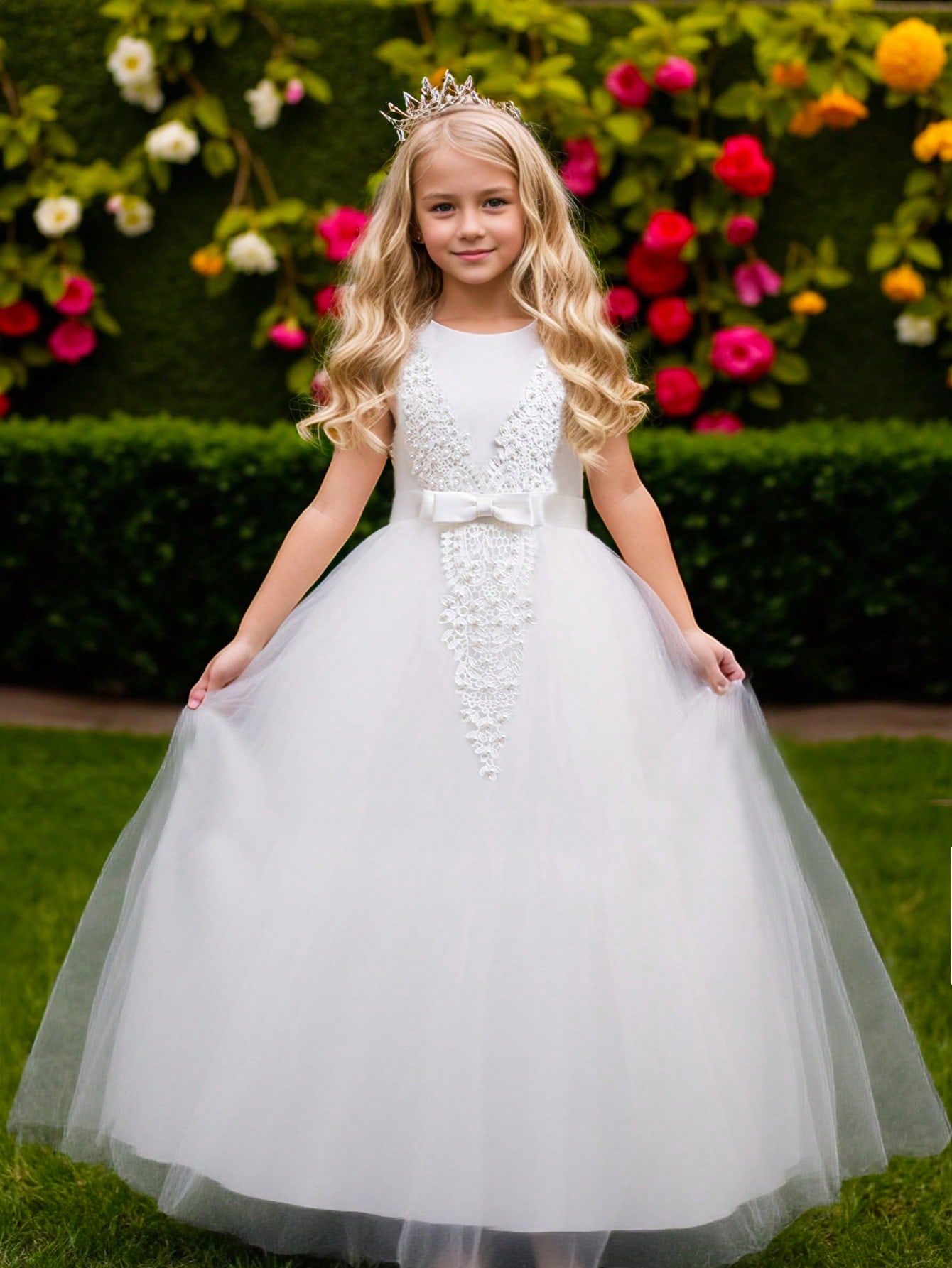 Sukienki dla dziewczynek na we – Embroidery White Dress recenzja i cena
