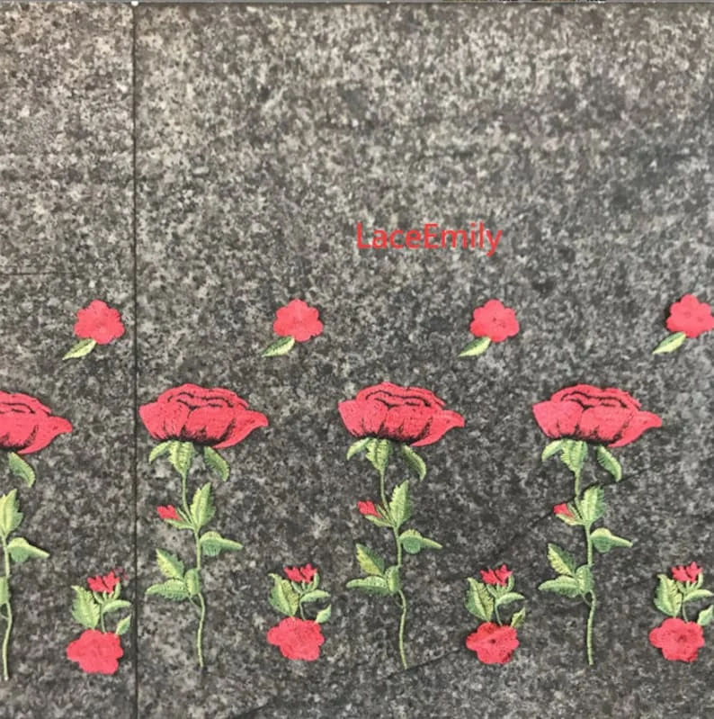 Czerwona Róża Koronka Kwiatowy – Embroidery Veil recenzja i cena