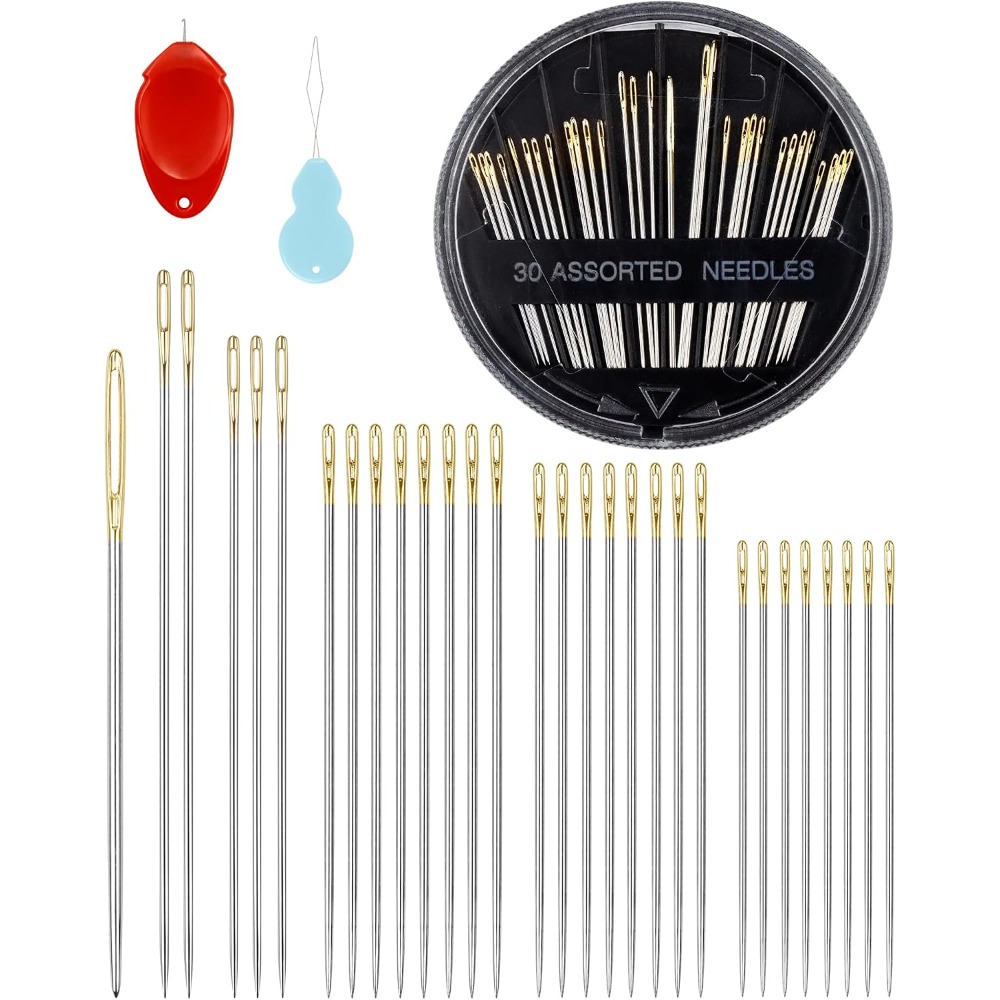 Zestaw 30 stalowych igieł do s – Embroidery Kit recenzja i cena