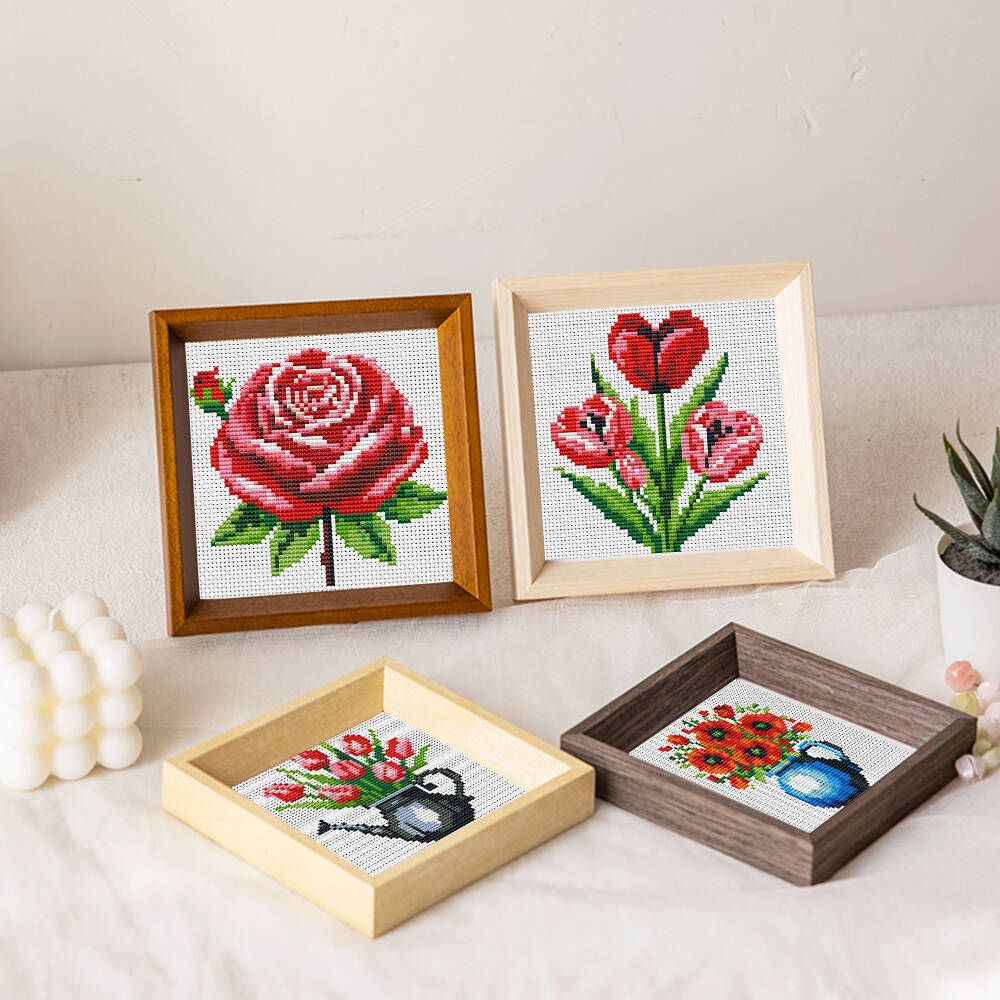Evershine 8 szt. Mini Wazony z – Embroidery X Stitch recenzja i cena