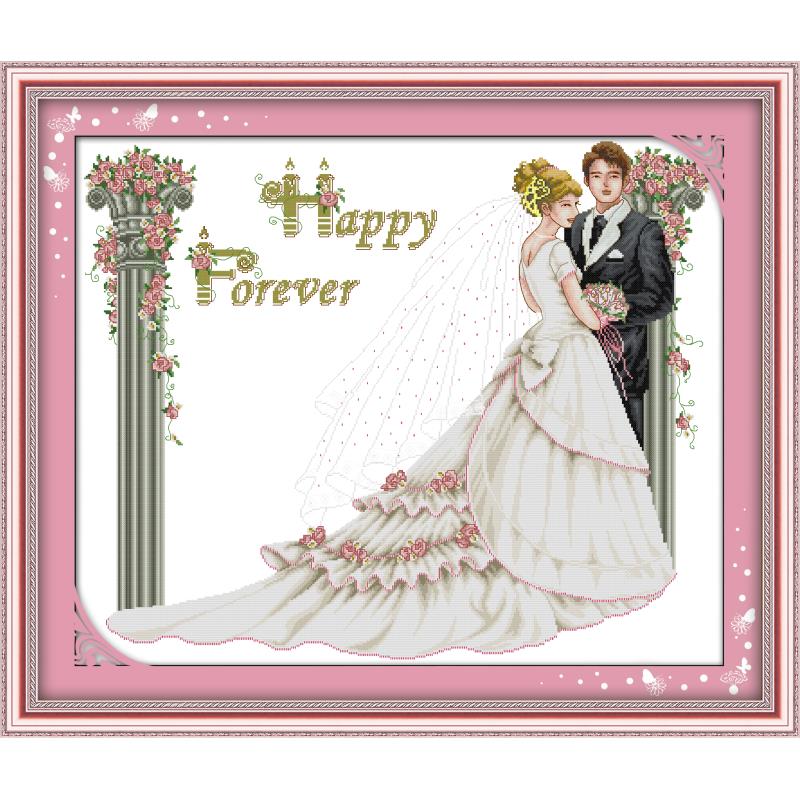 Seria ślubna liczenie ściegiem – Embroidery X Stitch recenzja i cena