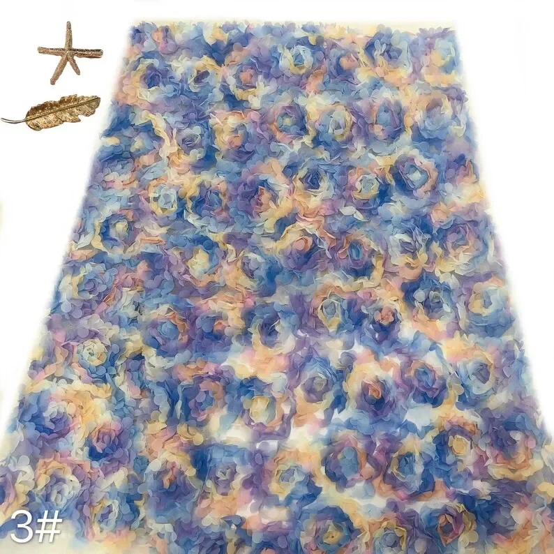 Tkanina tiulowa z haftem kwiat – Embroidery Veil recenzja i cena