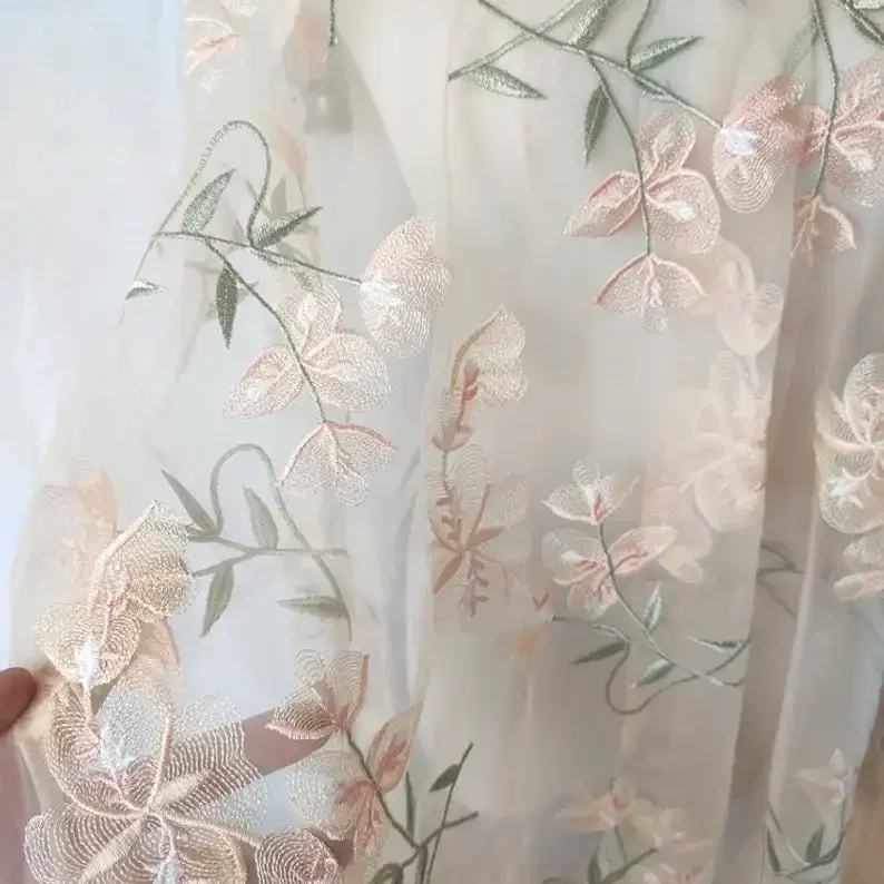 Piękna koronkowa tkanina kwiat – Embroidery Veil recenzja i cena