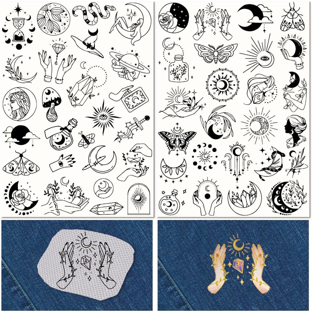 51Pcs Boho Moon Sun Rozpuszcza – Embroidery Pattern recenzja i cena